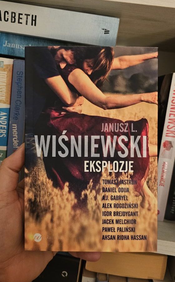 Eksplozje — Janusz L. Wiśniewski · okładka