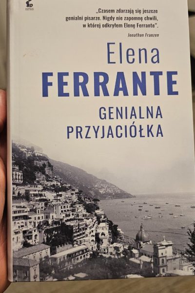 Genialna przyjaciółka — Elena Ferrante · okładka