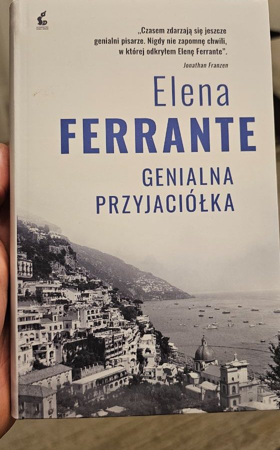 Genialna przyjaciółka — Elena Ferrante · okładka