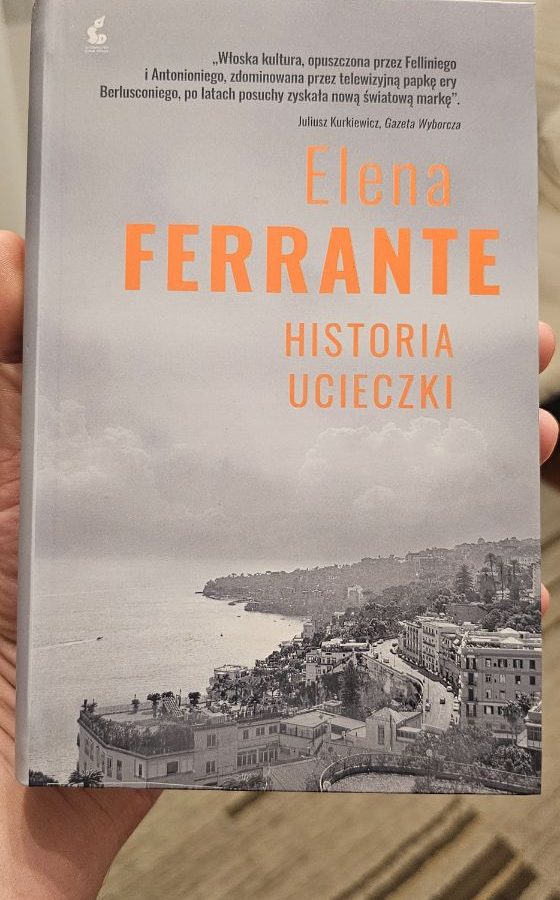 Historia ucieczki — Elena Ferrante · okładka
