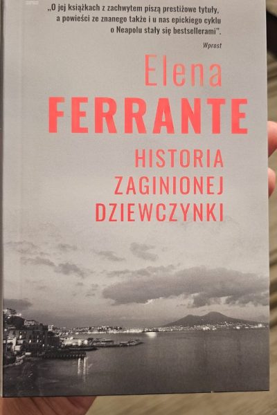 Historia zaginionej dziewczynki — Elena Ferrante · okładka