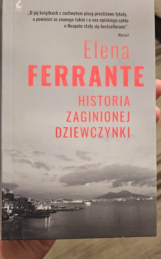 Historia zaginionej dziewczynki — Elena Ferrante · okładka